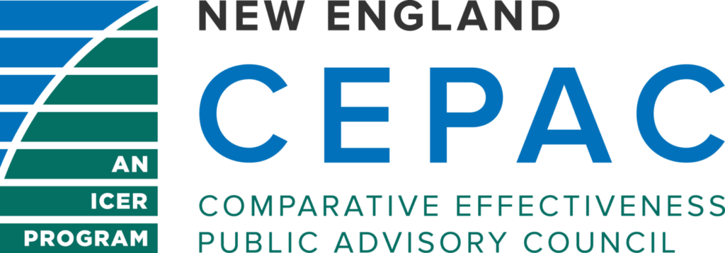 New England CEPAC Logo. Comparative Effectiveness Public Advisory Council.